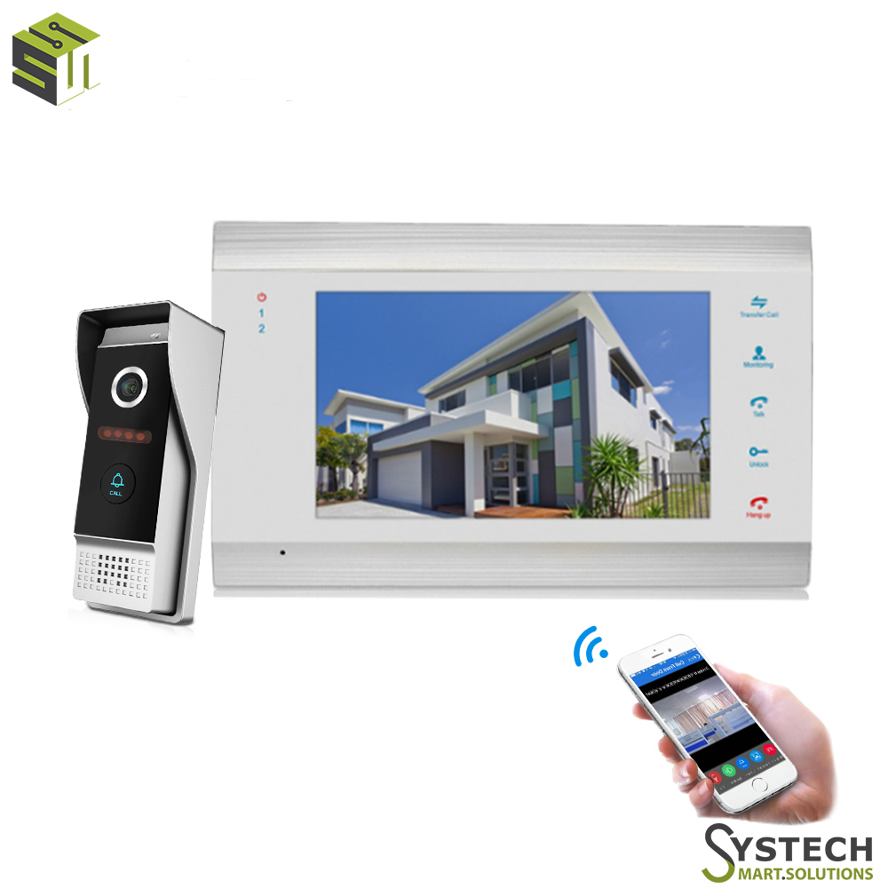 Smart WiFi doorbell with video Access Control and with Remote Control by Smartphone