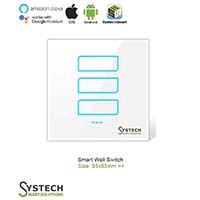 SC 3 Gang Smart WiFi Light Switch ZigBee Alliance