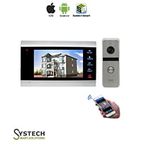 Smart WiFi doorbell with video Access Control and Intercom with Remote Control by Smartphone Model86706EMBAHD