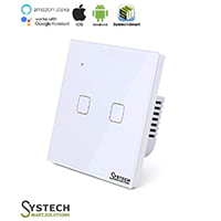 Smart Wifi 2 Gang 1 Way Switch