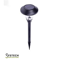 Solar Garden Stainless steel glass Waterproof Led Light