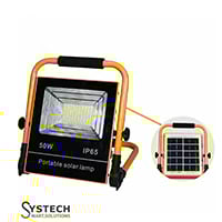 Solar waterproof camping emergency function 50w led light