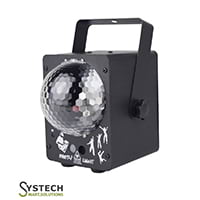 Sound Magic Ball Laser Light 60 Patterns Colored LED Disco Stage Light