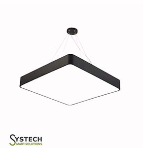 Square Shape Aluminum LED Office Panel Light 54W