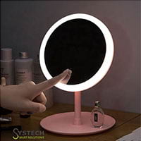 Table Makeup Mirror with Light