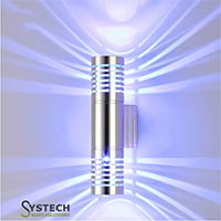 Waterproof Up Down Lamp Dual Head Outdoor Lighting