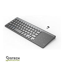 Wireless Computer Keyboard with Touchpad